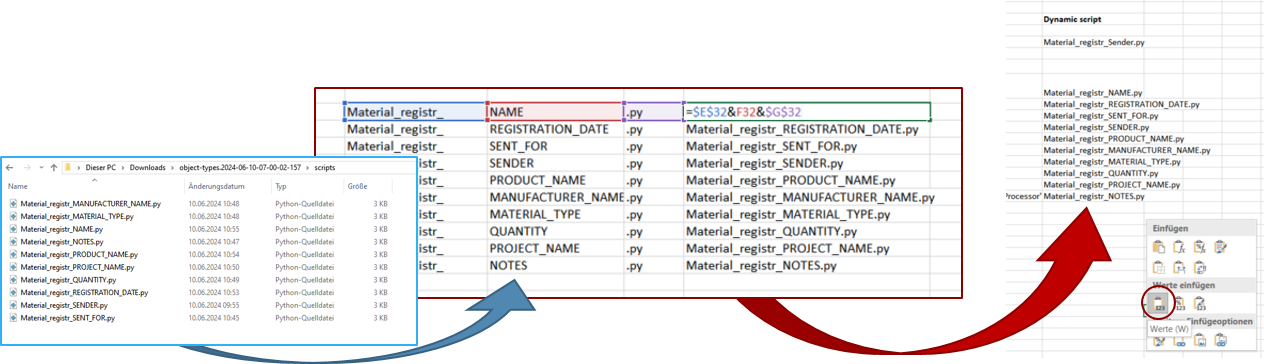 Dynamic property plugin